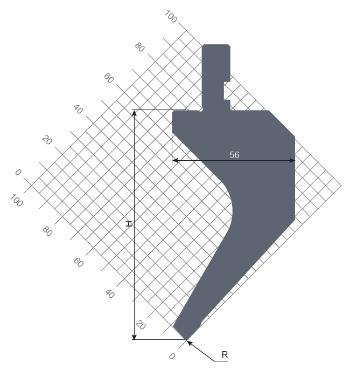 пуансон STP 1015 85 R0.8